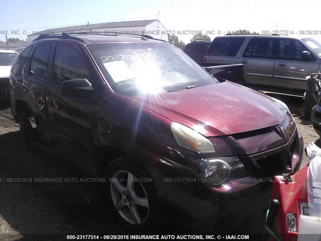 3G7DA03E44S539546 - 2004 PONTIAC AZTEK MAROON photo 1