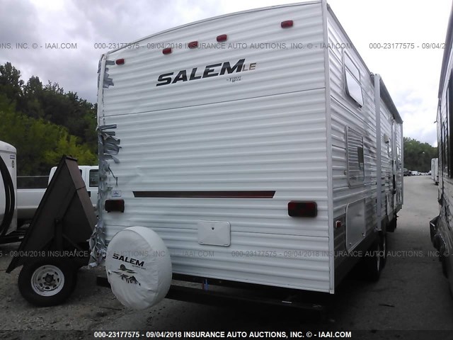 4X4TSMD21AA300209 - 2010 FOREST RIVER SALEM LE  WHITE photo 4