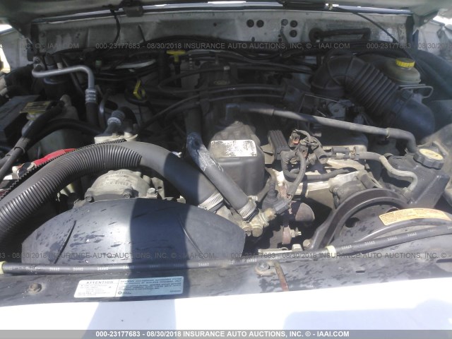 1J4FF68S6XL597272 - 1999 JEEP CHEROKEE SPORT/CLASSIC Biały zdjęcie 10