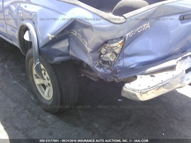 4TASN92N7YZ631094 - 2000 TOYOTA TACOMA XTRACAB PRERUNNER ლურჯი ფოტო 6