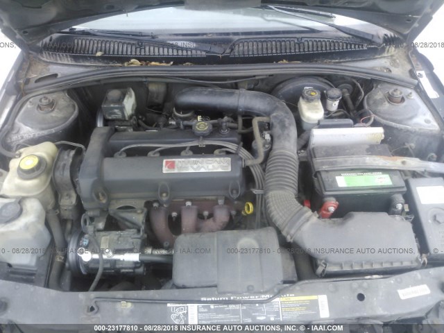 1G8ZR127XYZ192204 - 2000 SATURN SC2 SILVER photo 10