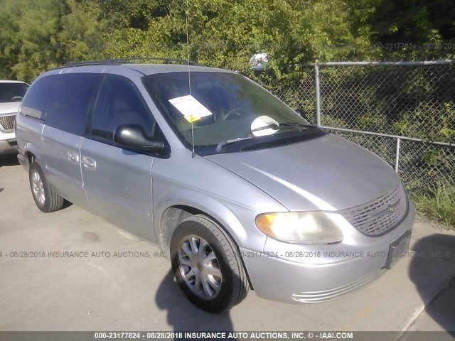 2C8GP74L12R779214 - 2002 CHRYSLER TOWN & COUNTRY EX SILVER photo 1