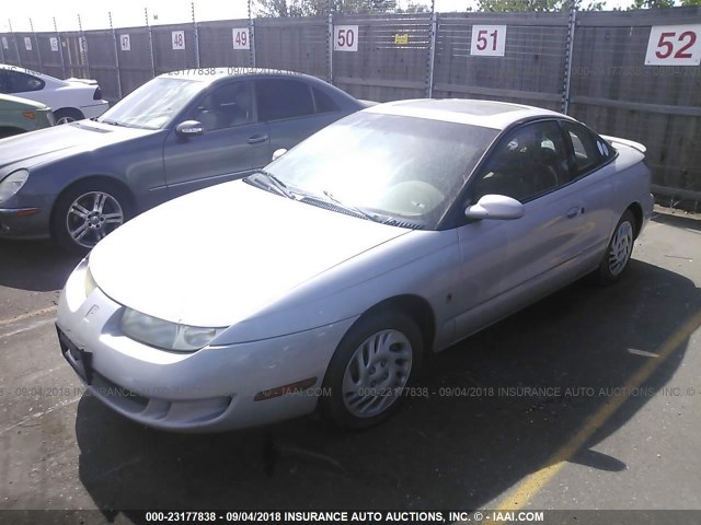 1G8ZR1279XZ355584 - 1999 SATURN SC2 ნაცრისფერი ფოტო 2