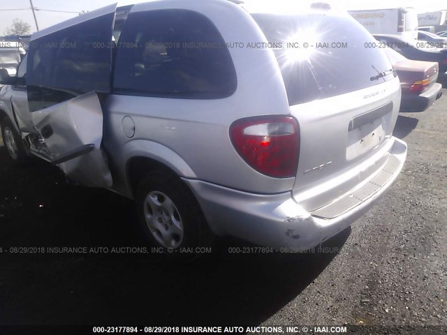 1D8GP24393B191616 - 2003 DODGE GRAND CARAVAN SE SILVER photo 3