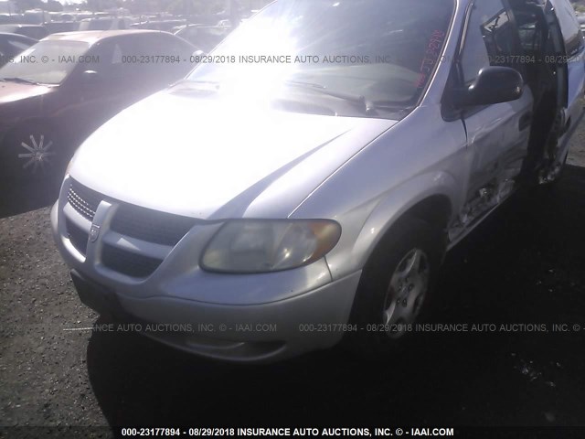 1D8GP24393B191616 - 2003 DODGE GRAND CARAVAN SE SILVER photo 6