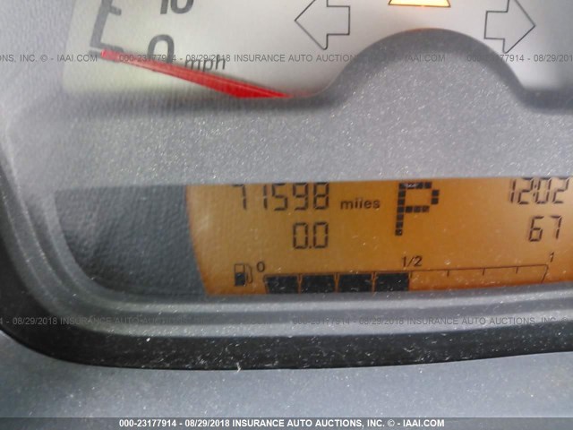 WMEEJ31X19K236918 - 2009 SMART FORTWO PURE/PASSION RED photo 7