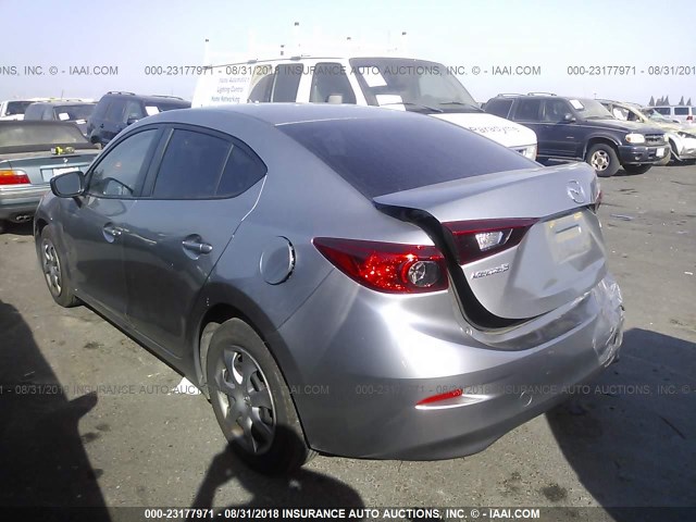 JM1BM1T76F1269618 - 2015 MAZDA 3 SV GRAY photo 3