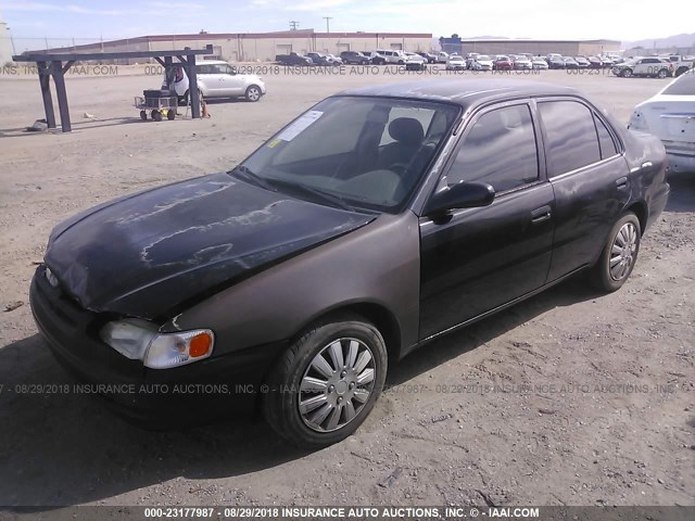 1NXBR12E4YZ365651 - 2000 TOYOTA COROLLA VE/CE/LE 黑色 照片 2