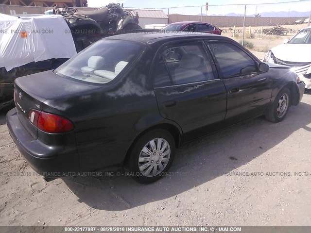 1NXBR12E4YZ365651 - 2000 TOYOTA COROLLA VE/CE/LE 黑色 照片 4