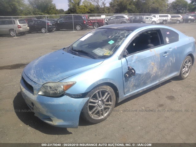 JTKDE167480222431 - 2008 TOYOTA SCION TC 蓝色 照片 2