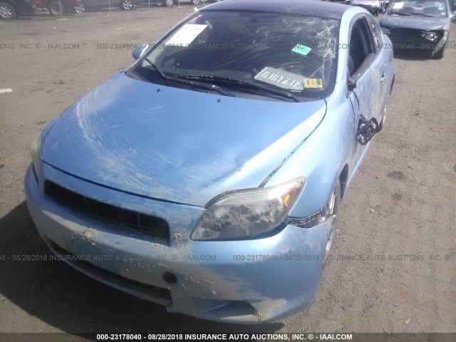 JTKDE167480222431 - 2008 TOYOTA SCION TC 蓝色 照片 6