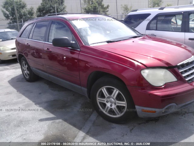 2A8GM68X88R101241 - 2008 CHRYSLER PACIFICA TOURING RED photo 1