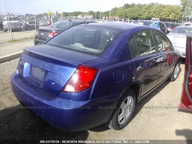 1G8AJ55F56Z182112 - 2006 SATURN ION LEVEL 2 蓝色 照片 4