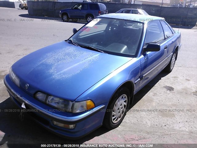 JH4DA9447PS002552 - 1993 ACURA INTEGRA RS BLUE photo 2