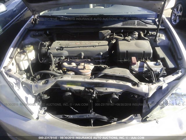 4T1BE32K44U894461 - 2004 TOYOTA CAMRY LE/XLE/SE Qızıl foto 10