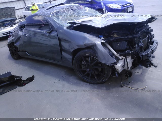 KMHHU6KH6BU061518 - 2011 HYUNDAI GENESIS COUPE 3.8L GRAY photo 1