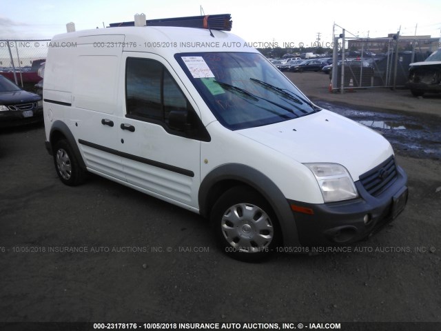 NM0LS7AN4DT149555 - 2013 FORD TRANSIT CONNECT XL WHITE photo 1
