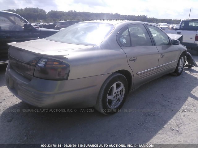 1G2HX52K834110421 - 2003 PONTIAC BONNEVILLE SE Dark Brown photo 4