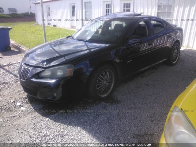 2G2WC55C761313808 - 2006 PONTIAC GRAND PRIX GXP BLACK photo 2