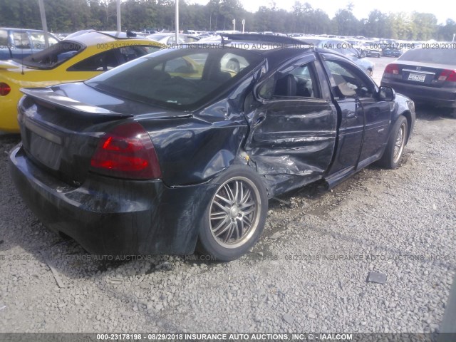 2G2WC55C761313808 - 2006 PONTIAC GRAND PRIX GXP BLACK photo 4