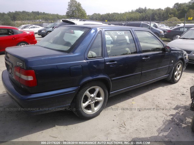 YV1LS53D3Y2639647 - 2000 VOLVO S70 T5 TURBO BLUE photo 4