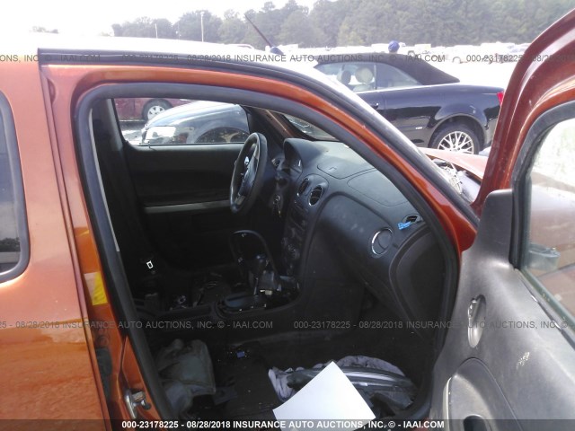 3GNDA13D47S609640 - 2007 CHEVROLET HHR LS ნარინჯისფერი ფოტო 5