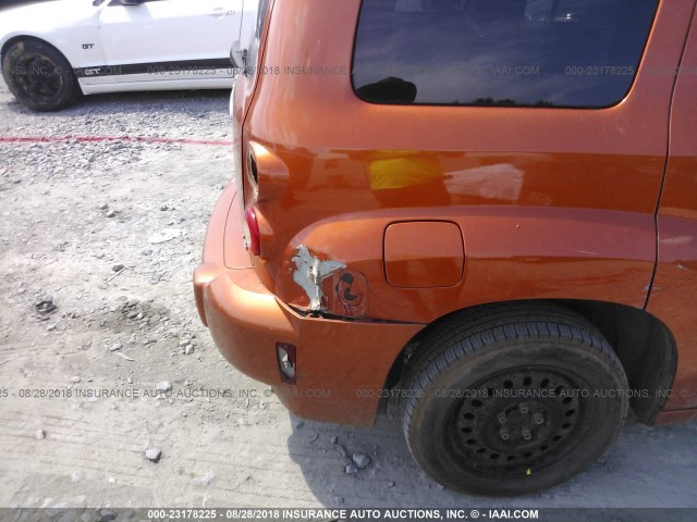 3GNDA13D47S609640 - 2007 CHEVROLET HHR LS ნარინჯისფერი ფოტო 6