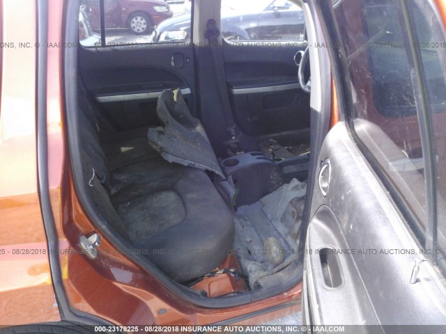 3GNDA13D47S609640 - 2007 CHEVROLET HHR LS ნარინჯისფერი ფოტო 8
