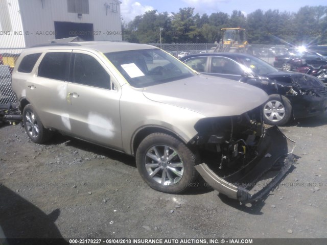 1C4RDJDG2EC490875 - 2014 DODGE DURANGO LIMITED GOLD photo 1