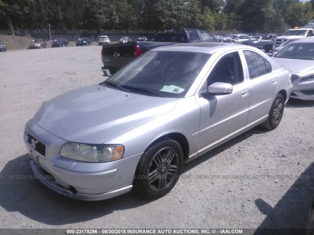 YV1RS592782675003 - 2008 VOLVO S60 2.5T SILVER photo 2