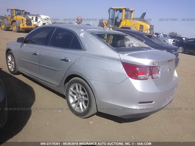 1G11C5SL9EF169723 - 2014 CHEVROLET MALIBU 1LT SILVER photo 3