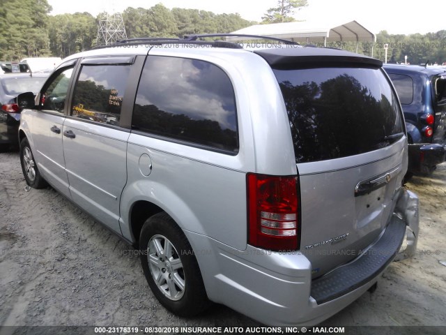 2A8HR44H88R115469 - 2008 CHRYSLER TOWN & COUNTRY LX SILVER photo 3