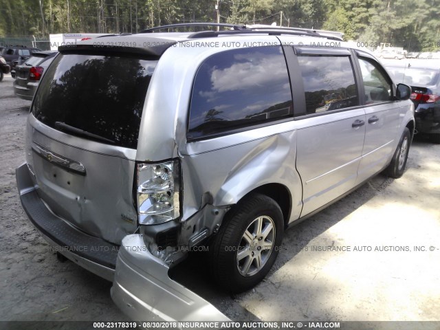 2A8HR44H88R115469 - 2008 CHRYSLER TOWN & COUNTRY LX SILVER photo 4