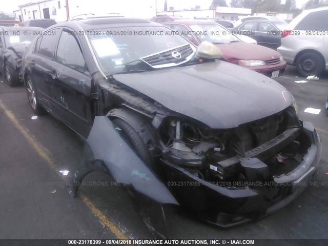 1N4BA41E28C816991 - 2008 NISSAN MAXIMA SE/SL BLACK photo 1