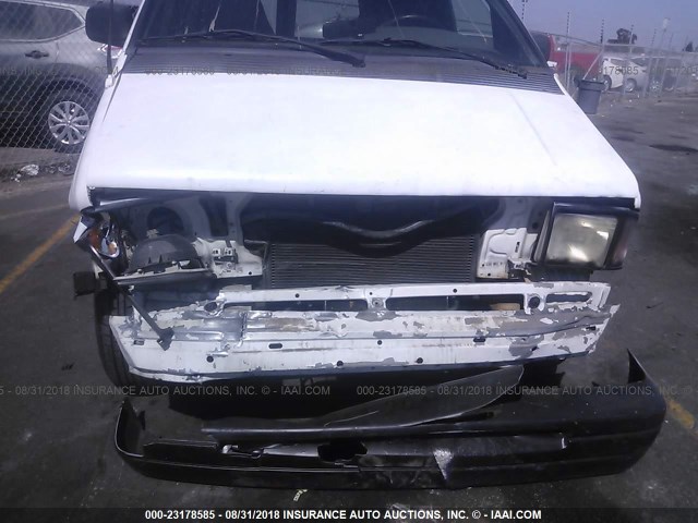 1FTDA14U9RZB34791 - 1994 FORD AEROSTAR WHITE photo 6