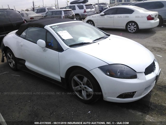 4A3AL25F79E008890 - 2009 MITSUBISHI ECLIPSE SPYDER GS 白色 照片 1