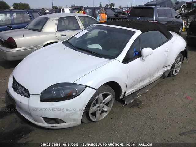 4A3AL25F79E008890 - 2009 MITSUBISHI ECLIPSE SPYDER GS 白色 照片 2