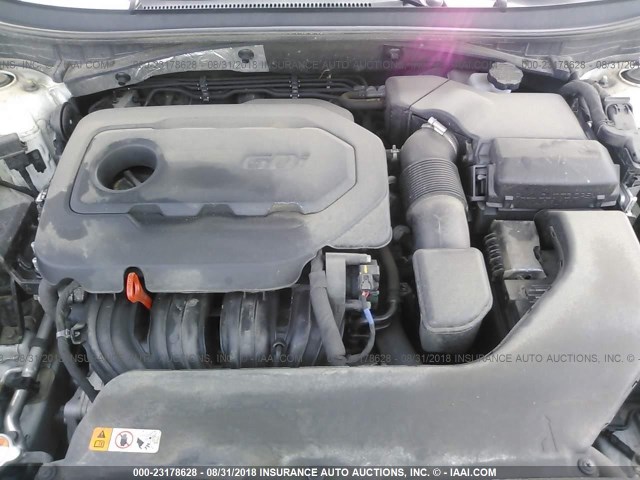 5NPE34AF0GH364231 - 2016 HYUNDAI SONATA SPORT/LIMITED WHITE photo 10