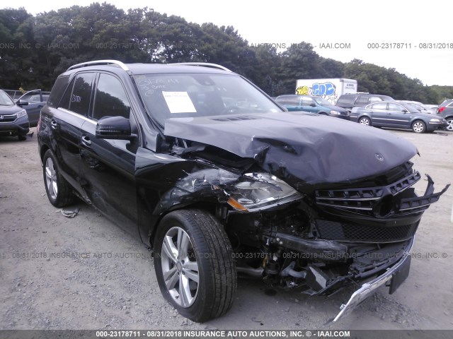 4JGDA5HB8FA608803 - 2015 MERCEDES-BENZ ML 350 4MATIC BLACK photo 6