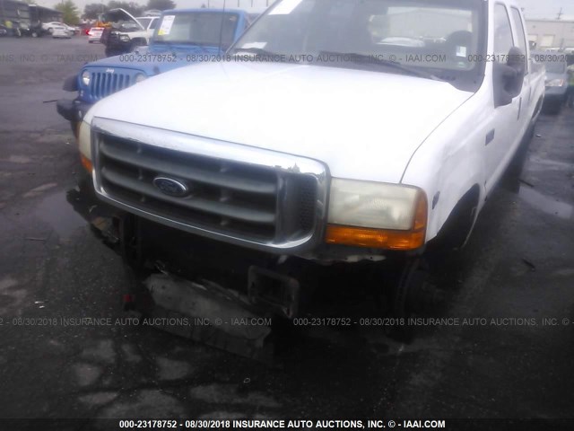 3FTSW31S6YMA28578 - 2000 FORD F350 SRW SUPER DUTY WHITE photo 6