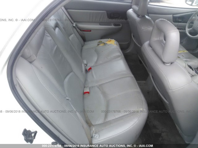 2G4WB55K011131362 - 2001 BUICK REGAL LS WHITE photo 8