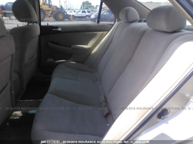 1HGCM56186A115254 - 2006 HONDA ACCORD VALUE TAN photo 8