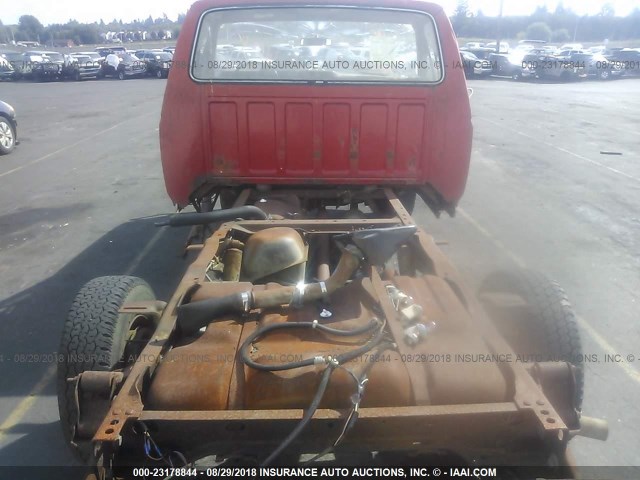 1FTEF26Y8DRA19698 - 1983 FORD F250 RED photo 8