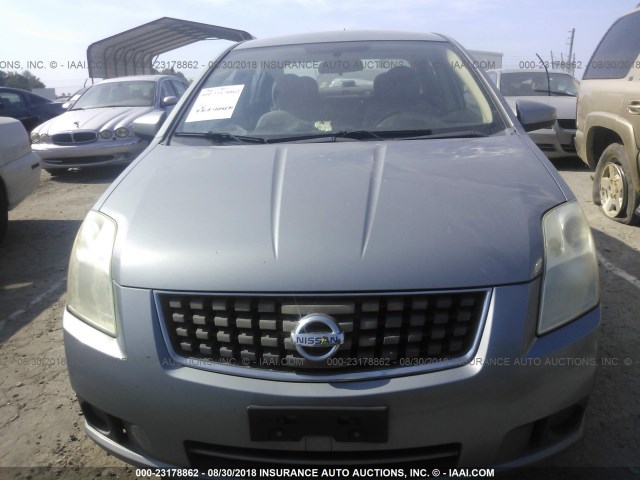 3N1AB61E27L684772 - 2007 NISSAN SENTRA 2.0/2.0S/2.0SL GRAY photo 6