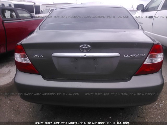 4T1BE32K33U721710 - 2003 TOYOTA CAMRY LE/XLE/SE 灰色 照片 6