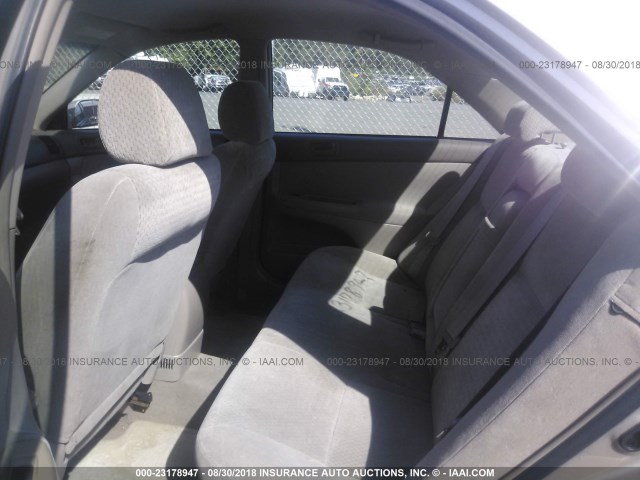 4T1BE32K12U573250 - 2002 TOYOTA CAMRY LE/XLE/SE 棕色 照片 8