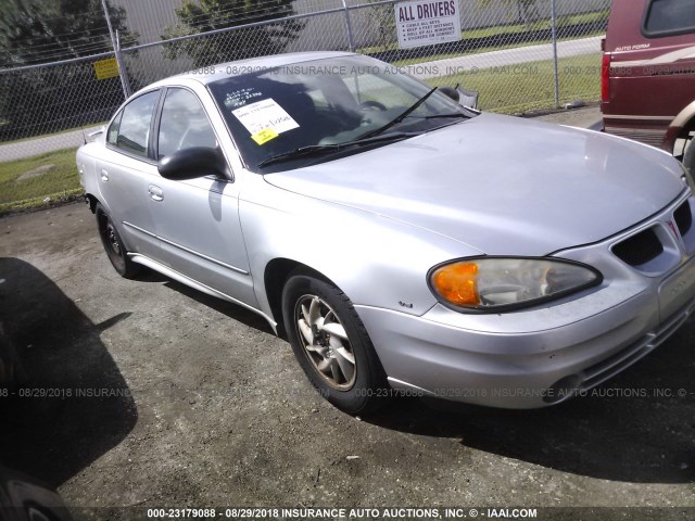 1G2NE52E95M141585 - 2005 PONTIAC GRAND AM SE SILVER photo 1