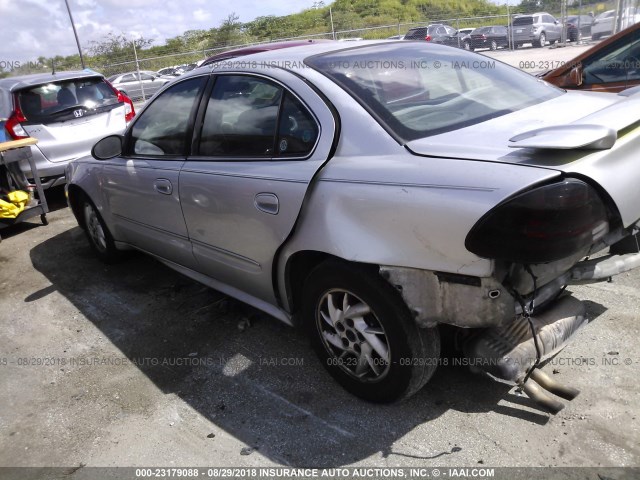 1G2NE52E95M141585 - 2005 PONTIAC GRAND AM SE SILVER photo 3