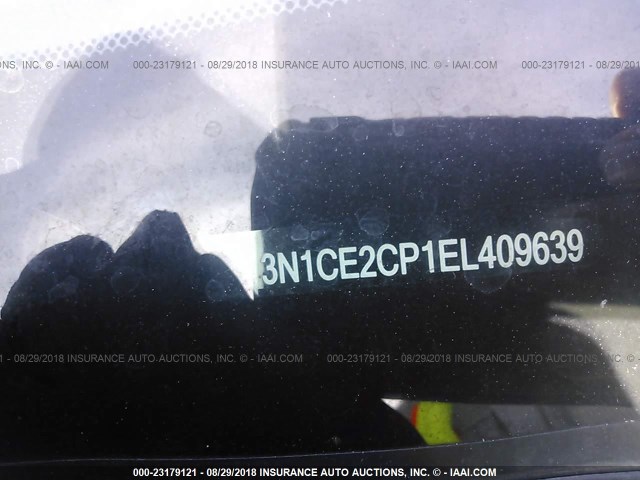 3N1CE2CP1EL409639 - 2014 NISSAN VERSA NOTE S/S PLUS/SV/SL WHITE photo 9