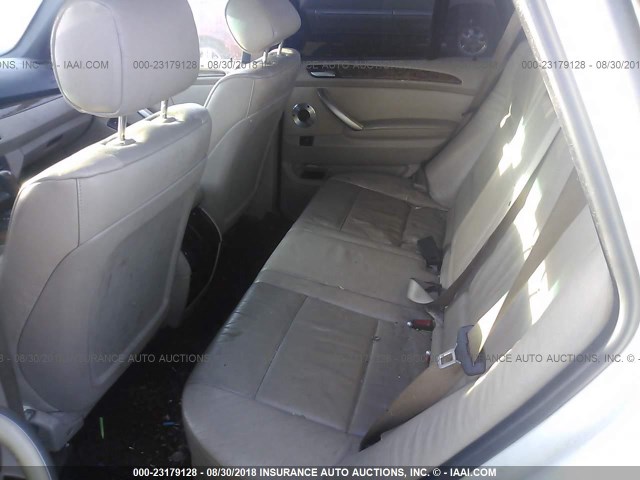 WBAFA53541LM66877 - 2001 BMW X5 3.0I WHITE photo 8